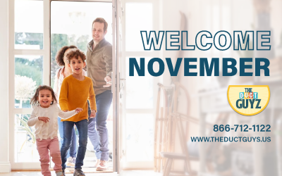 November Air Duct Cleaning Offer! Breathe Cleaner Air This Season with The Duct Guys’ Special Offer