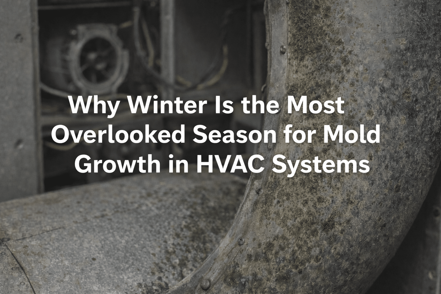 winter mold growth in HVAC systems