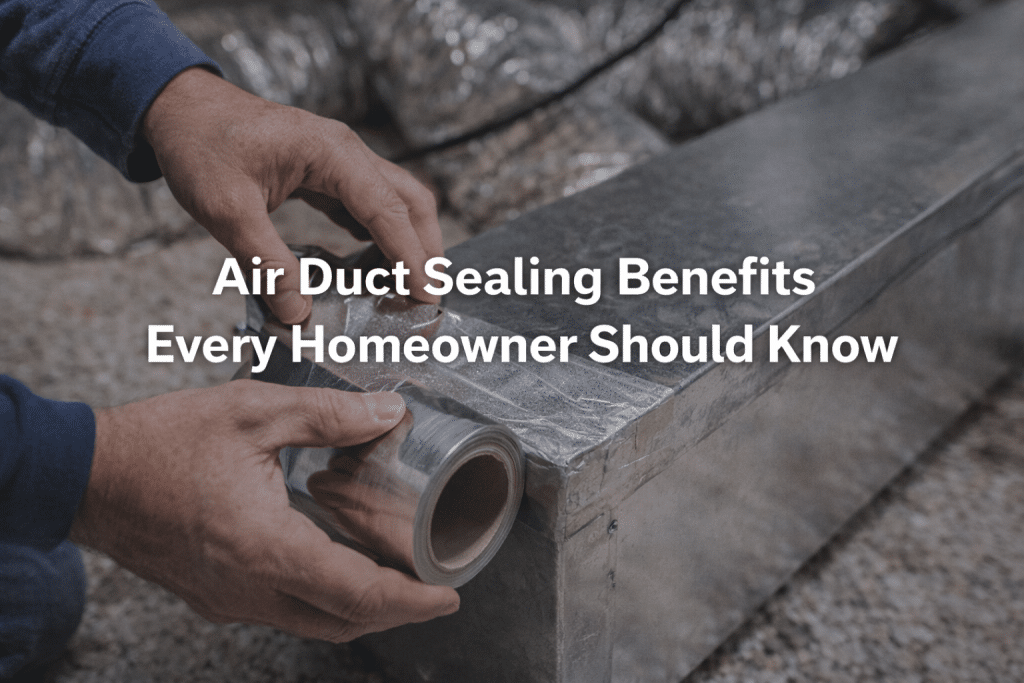 Air duct sealing benefits