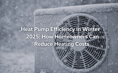 Heat Pump Efficiency in Winter 2025: How Homeowners Can Reduce Heating Costs