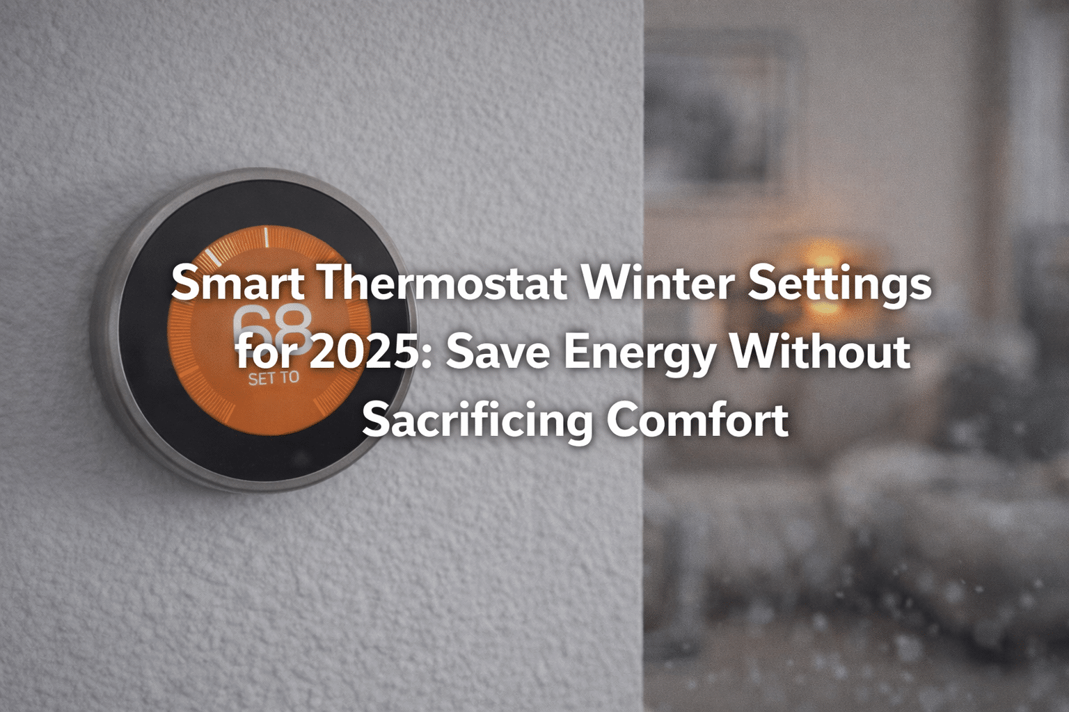 Smart Thermostat Winter Settings