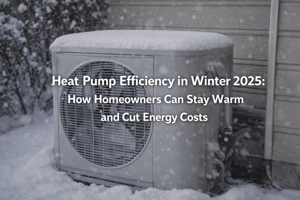 Heat pump efficiency in winter